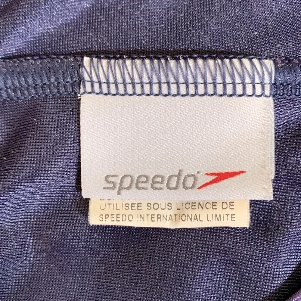 Speedo Swimsuit, Size 10, Dark Purple
